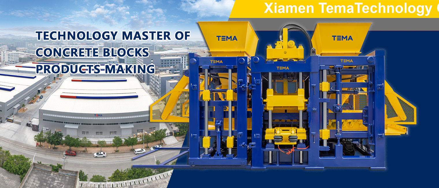 China TEMA concrete block machine