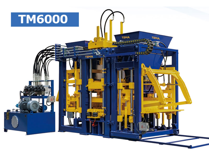 TEMA TM6000 -automatic brick machine