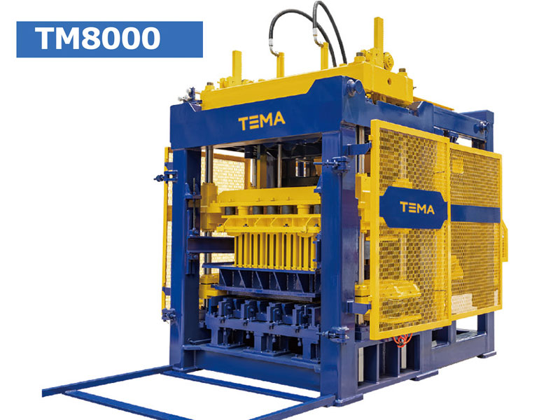 TM8000 Model Block Making Machine