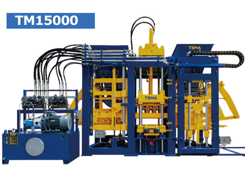 TEMA  TM15000 automaitic block making machine