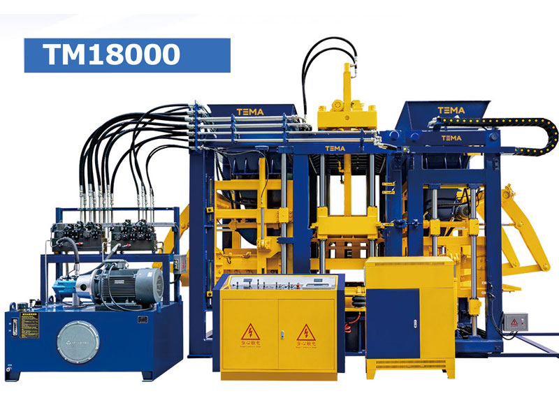 TM18000 Fully Automatic Concrete Block Machine