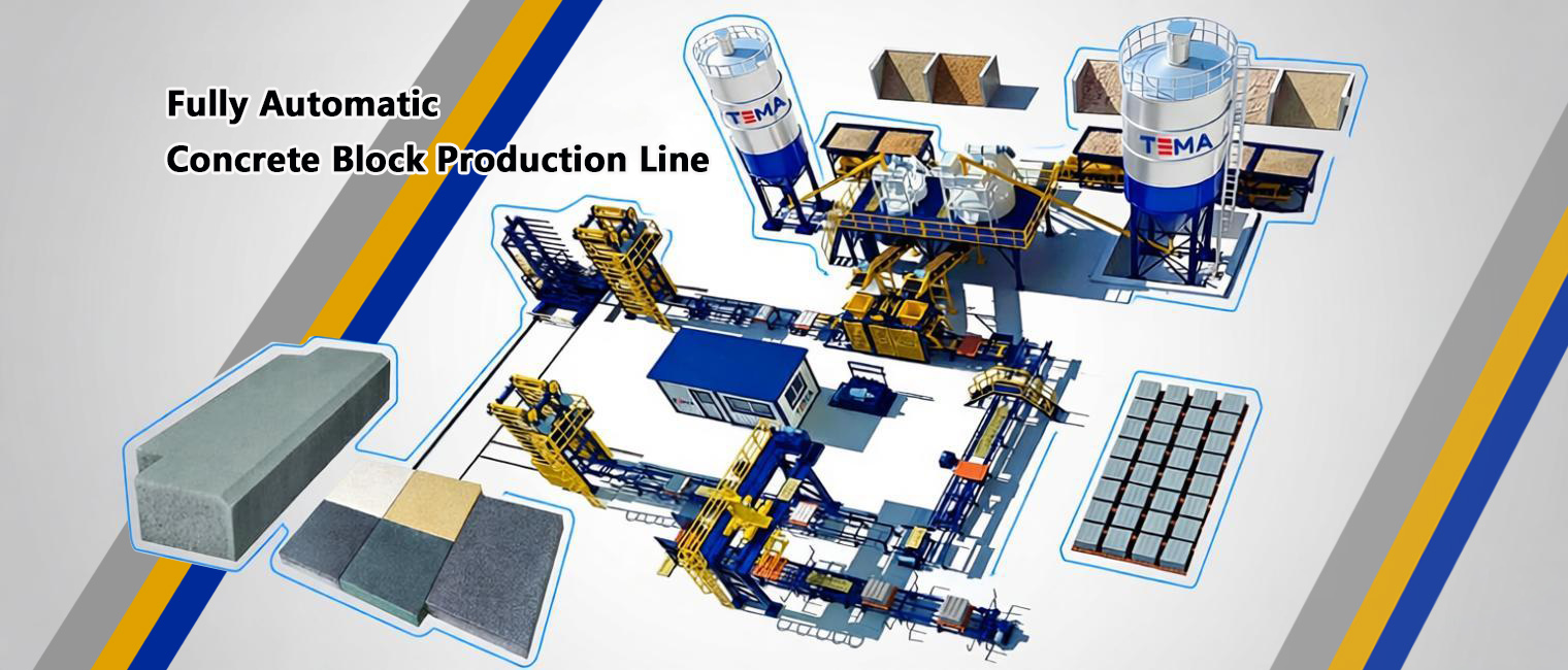 Simple Cement Brick Making Production Line