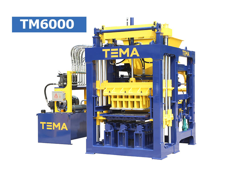 TEMA TM6000 -automatic brick machine